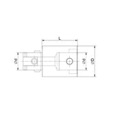 Boring Tool Holder Extension  CK11-20~( CK77-105) - Makotools Industrial Supply Tools for Metal Cutting